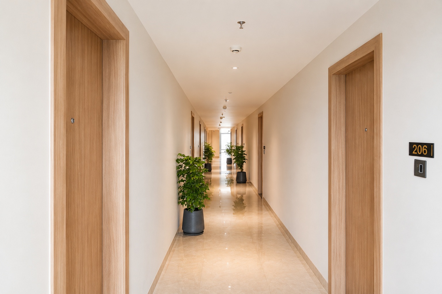 Hotel Ramaya Guest Room Corridor